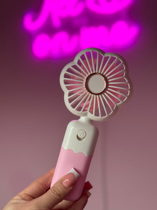 Flower Portable Fan 🌸